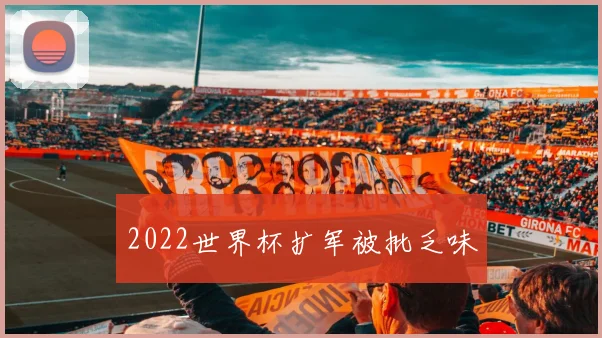 2022世界杯扩军被批乏味